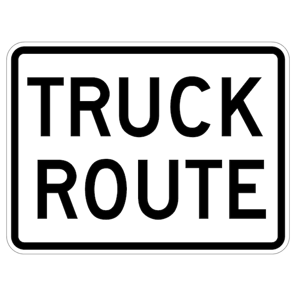 Sign Solutions Usa 18 in Height, 24 in Width, Aluminum, Horizontal Rectangle DUS08DWT2418R14-1 - main